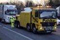 VU LKW A 4 Rich Aachen hinter Rodenkirchener Bruecke P09